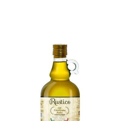 100% Italian Unfiltered Extra Virgin Olive Oil Il Rustico 500 ml