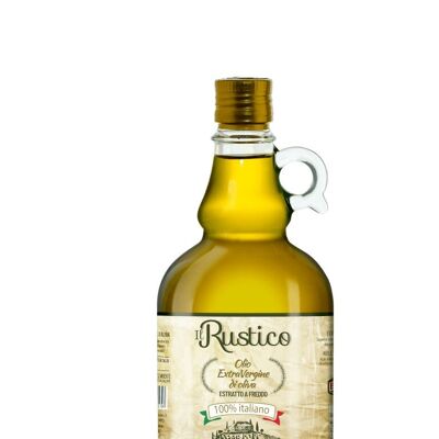 Huile d'olive extra vierge 100% italienne non filtrée Il Rustico 1000 ml