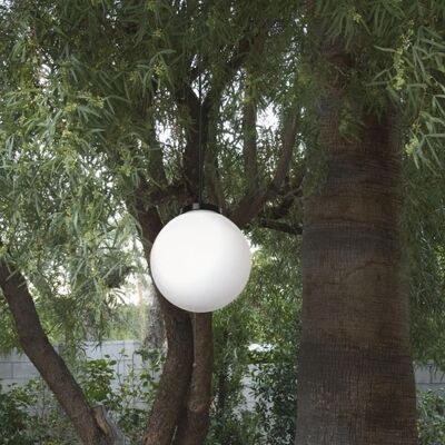 Lampe globe suspendue s.LUCE avec 15m de câble IP54 - Ø 40cm