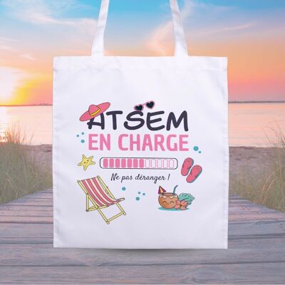 Tote Bag - ATSEM in charge, please do not disturb