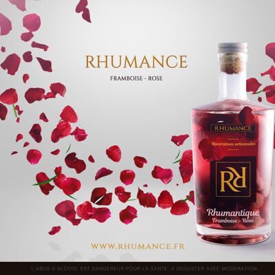 Arrangierter Rum-Himbeer-Rosa-Spezial-Muttertag