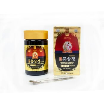 Extrait de ginseng rouge coréen Premium 6 ans – Ginseng saponine ginsénoside naturel super aliment pur extrait 100 % (240 g) 3