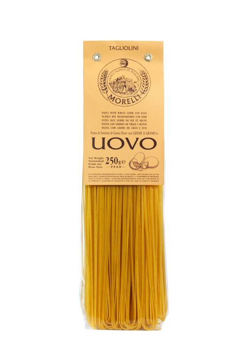 Pasta Tagliolini all'uovo con germe di grano g.250