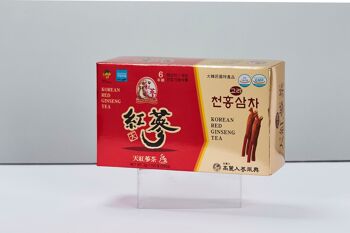 6 ANS THÉ AU GINSENG ROUGE CORÉEN GINSENG SAPONINE GINSÉNOSIDE SUPER ALIMENT NATUREL (3g x 100 Sachets) 4