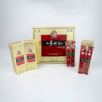 Extrait de ginseng rouge coréen TO GO PREMIUM - Energy Shot, Ginseng Saponine GINSÉNOSIDE Super Aliment Naturel (10g x 30 Sticks) 3