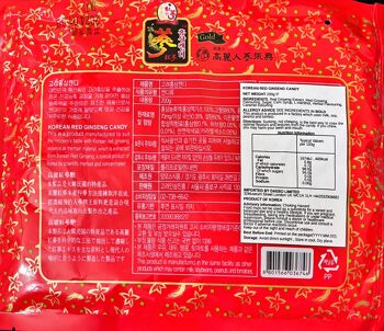 Bonbons mentholés au ginseng rouge coréen (200g) 6