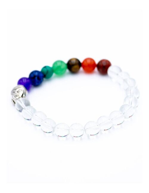 Pulsera Piedras Cuarzo Cristal