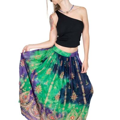 Long Skirt Ethnic Handcrafted Colors and Embroidery