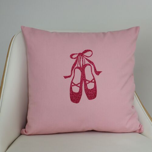 Coussin enfant chaussons de danse