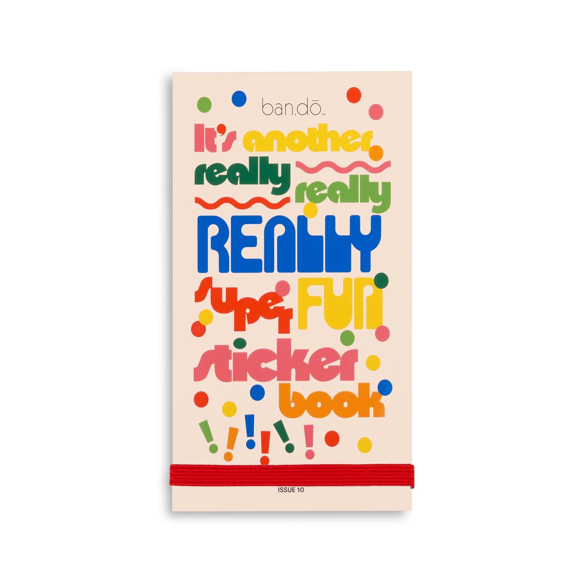 Libro di adesivi, numero dieci