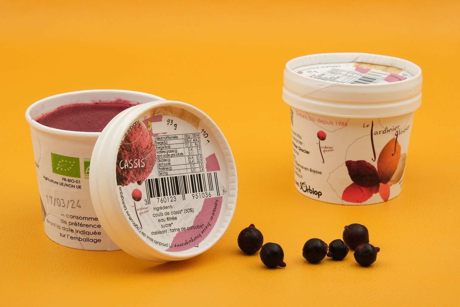 Sorbetto al ribes nero