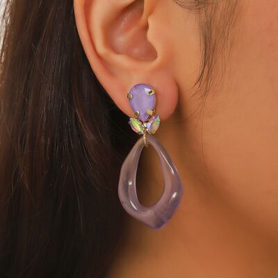 Clip-on earrings 24PEBOL052