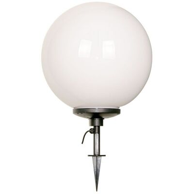 s.LUCE pro Globe + durable outdoor garden ball Ø 30cm white