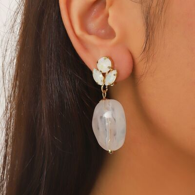 Clip-on earrings 24PEBOL050