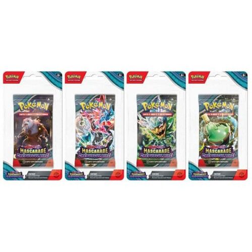 Blister Booster Pokémon EV06 Ecarlate & Violet Mascarade Crépusculaire