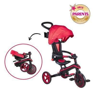 EXPLORER 4-in-1 Scalable & Foldable Tricycle - Red