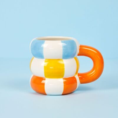 Mug - Tasse, Floats, orange, 300 ml