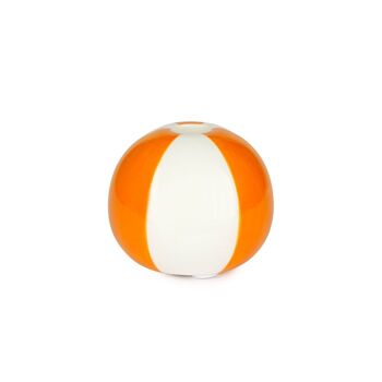 Bougeoir - Bougeoir - Candélabre - Armleuchter, Ballon de Plage, orange, 8 cm 4