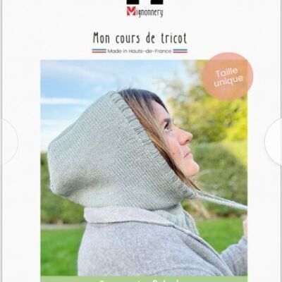 Easy knitting pattern Balaclava Hood