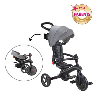 EXPLORER 4-in-1 Scalable & Foldable Tricycle - Gray