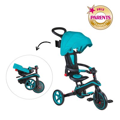 EXPLORER 4-in-1 Scalable & Foldable Tricycle - Turquoise Blue