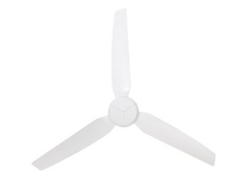 Ventilateur de plafond Polis avec classe de protection IP55 et télécommande - Lucci air 2