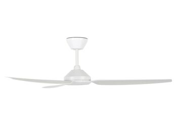 Ventilateur de plafond Polis avec classe de protection IP55 et télécommande - Lucci air 3