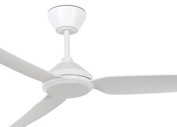 Ventilateur de plafond Polis avec classe de protection IP55 et télécommande - Lucci air 6