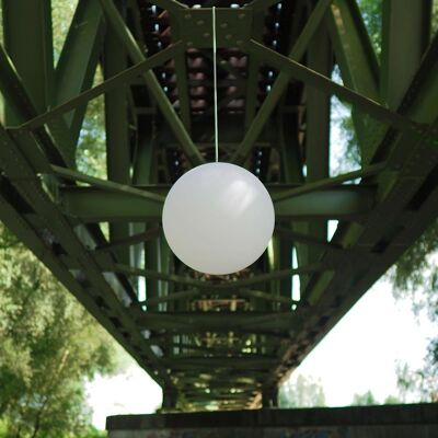s.LUCE pro Globe + lampe boule suspendue pour intérieur & extérieur IP54 - Ø 50cm