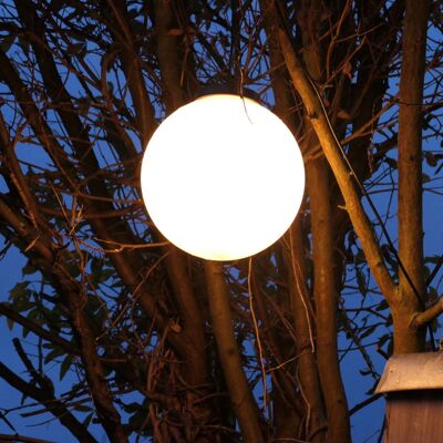 s.LUCE pro Globe + lampada a sospensione per interni ed esterni IP54 - Ø 40cm