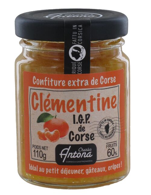 Confiture Extra de Corse Clémentine 110g