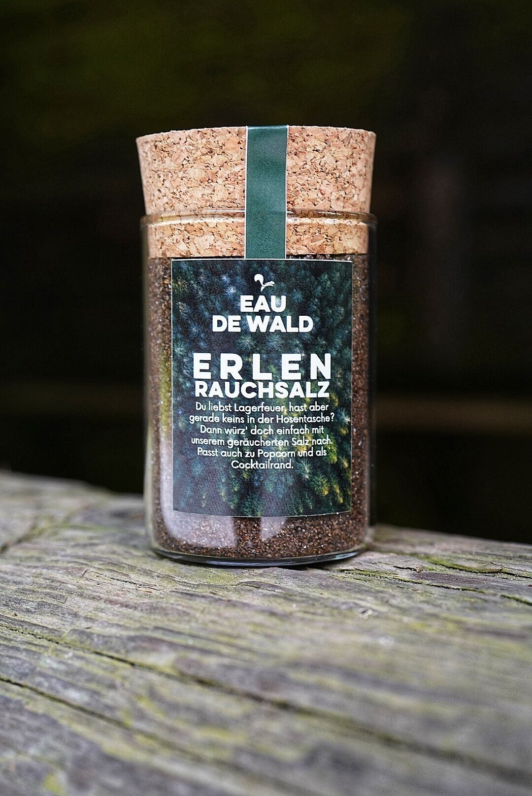 Sale affumicato di ontano