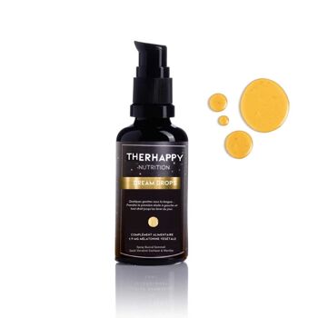 THERHAPPY DREAM DROPS - Flacon 30 Prises- Complément Alimentaire À base de Plantes - Endormissement & Décalage Horaire 3