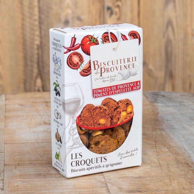 Croquet di pomodori e peperoni di Espelette AOP