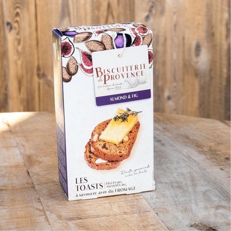 Toast alle mandorle e formaggio ai fichi