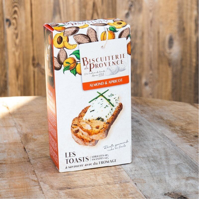 Mandel-Aprikosen-Käse-Toast