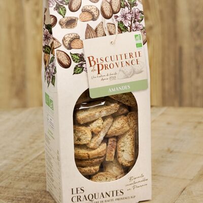 ORGANIC almond crunchies