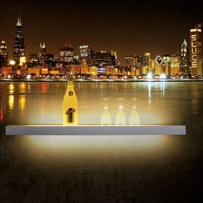 s.LUCE Cusa LED light board 100cm wall light Up & Down brushed aluminum