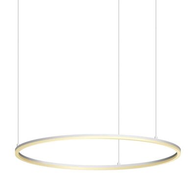s.LUCE pro LED anneau de suspension 3XL Ø 150cm dimmable 5m suspension - blanc