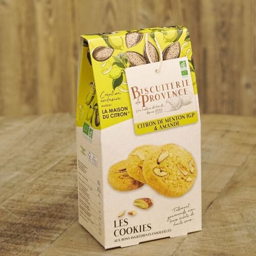 Cookies BIO citron de Menton IGP & Amande