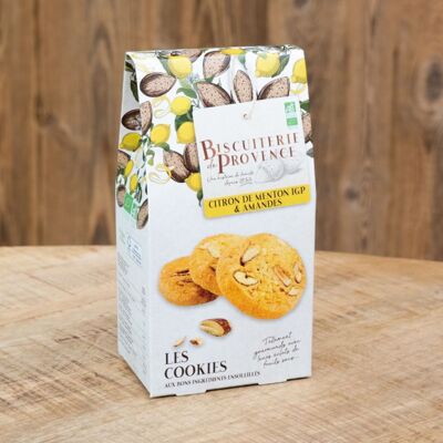 Galletas de limón BIO de Menton IGP y Almendra
