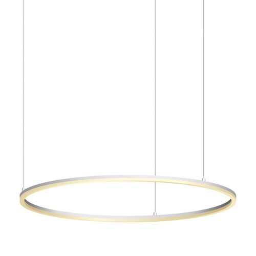 s.LUCE pro LED-Hängeleuchte Ring 3XL Ø 150cm Dimmbar - Weiß