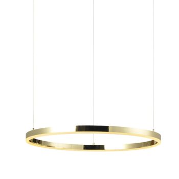 s.LUCE pro LED anneau de suspension 3XL Ø 150cm dimmable - or