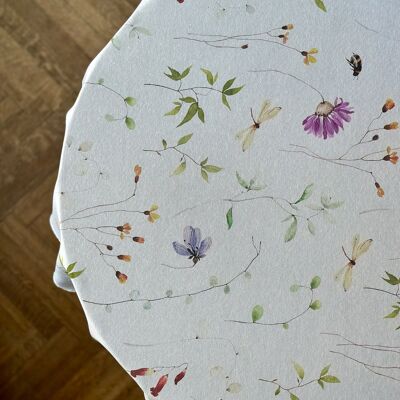 Runde Tischdecke „Spring“, Baumwoll-Polyester-Mix | Early Blooming