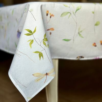 Rectangular Tablecloth, Spring vibe | Early blooming