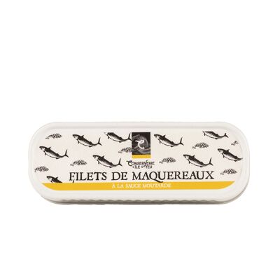 New Canned Mackerel Fillets with Mustard