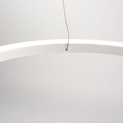 s.LUCE pro LED-Hängeleuchte Ring 3.0 Ø 80cm direkt o. indirekt - Weiß