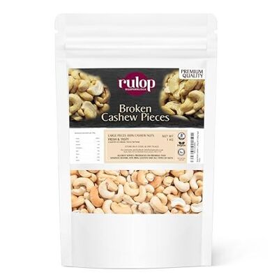 Rulop Broken Cashews, Large Pieces 1kg