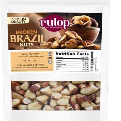 Rulop Noix du Brésil Cassées 200g