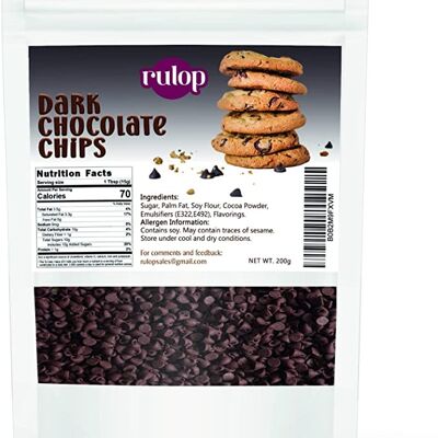 Rulop Dairy Free Mini Chocolate Chips 200g